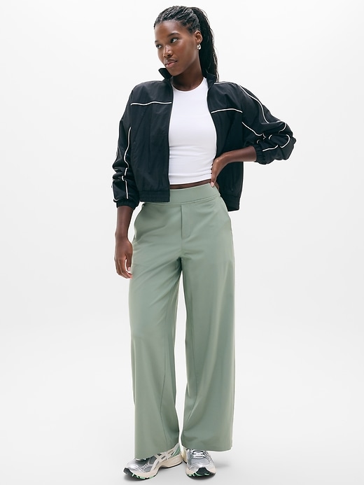 Image number 1 showing, Brooklyn Mid Rise Wide Leg Pant
