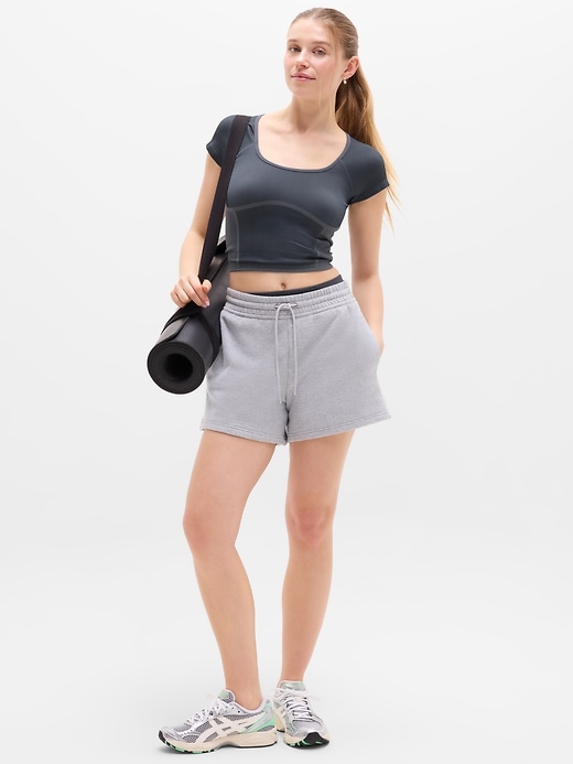 Image number 2 showing, Recharge Seamless Open Back Tee