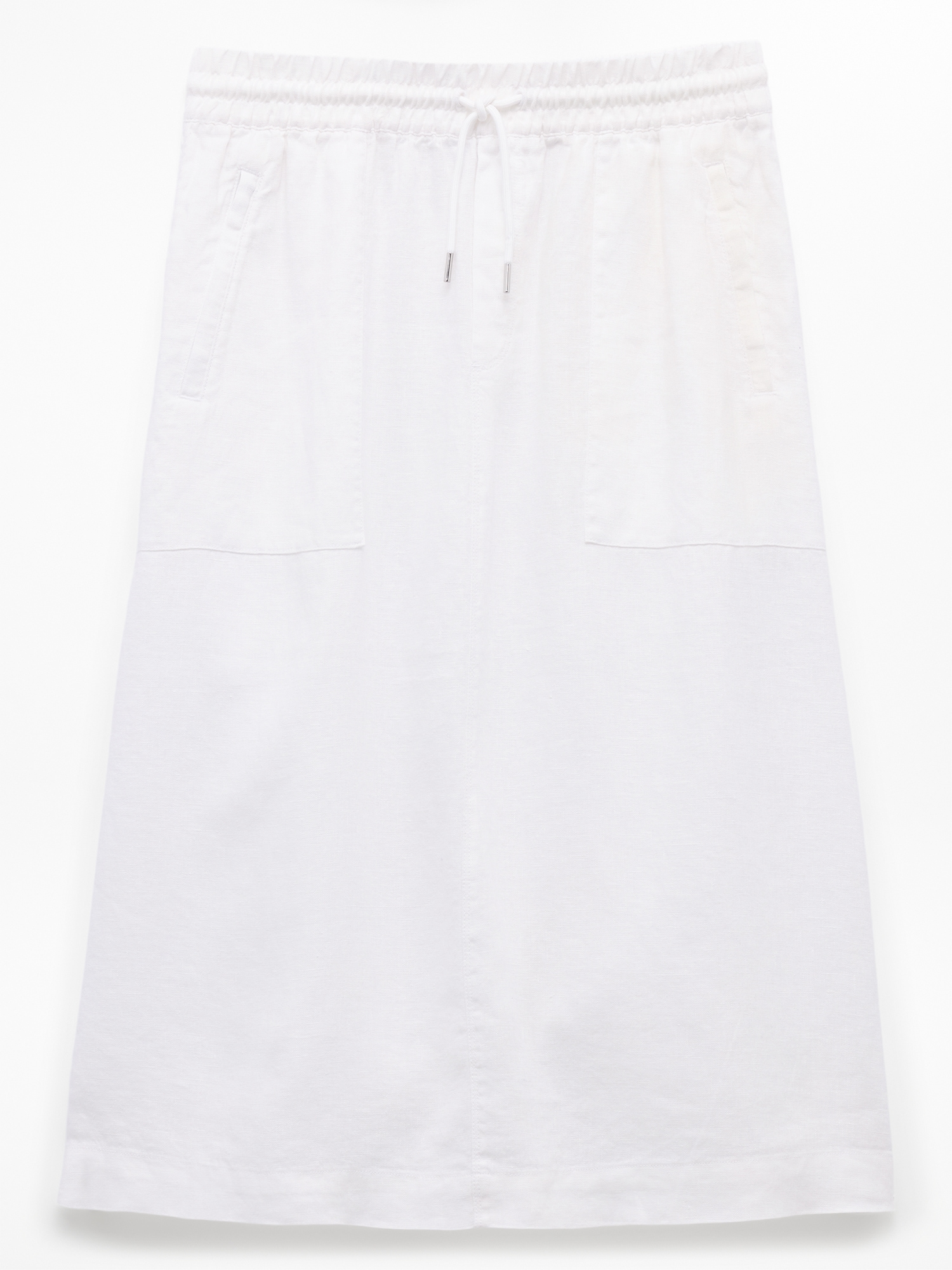 Retreat Linen Midi Skirt