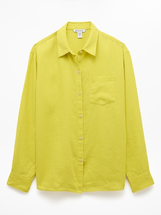 Image number 7 showing, Retreat Linen Top