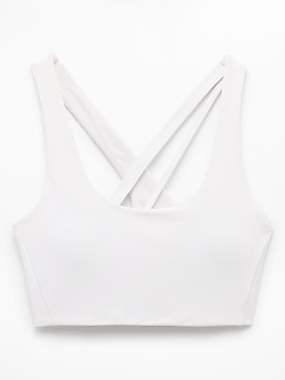 Athleta Circuit Train Sports Bra A-C - White (Bright White)