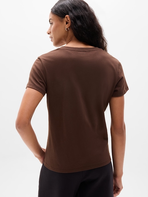 Image number 6 showing, Favorite Cotton V-Neck Tee
