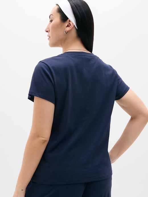 Image number 6 showing, Favorite Cotton V-Neck Tee