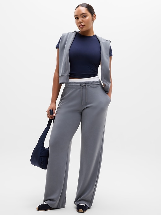 Image number 1 showing, Seasoft Mid Rise Straight Pant