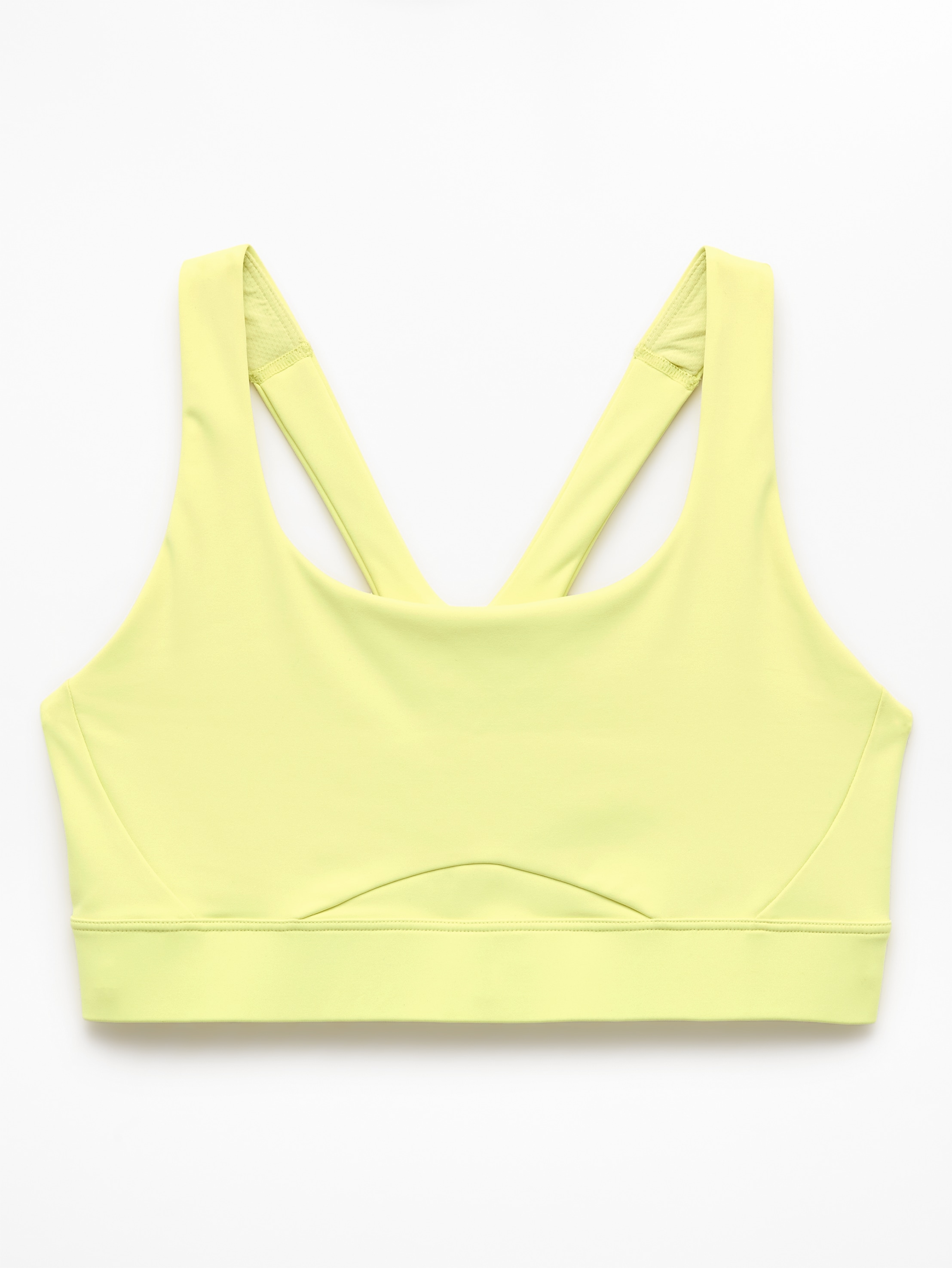 Athleta Interval Sports Bra A-C - Yellow (Spark) - 413272512