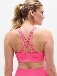Athleta Perfect Form Sports Bra A-C - Pink (Cerise) - 601675182
