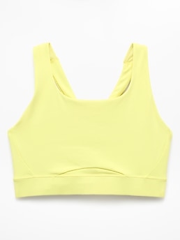 Athleta Interval Sports Bra A-C - Yellow (Spark) - 413267522