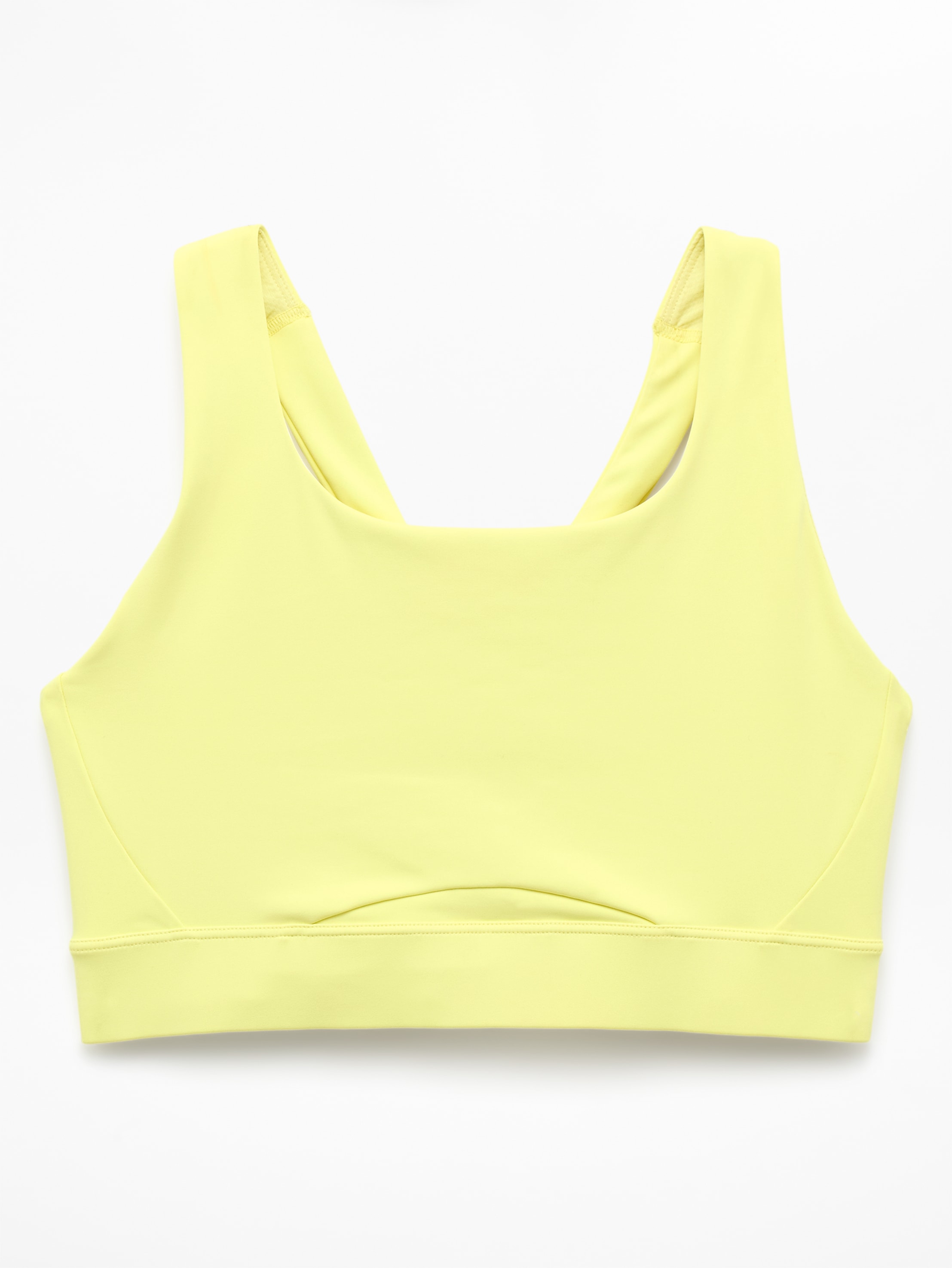 Athleta Interval Sports Bra A-C - Yellow (Spark) - 413267522