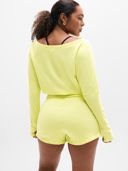 Image number 6 showing, Airy Cotton Terry Shortie