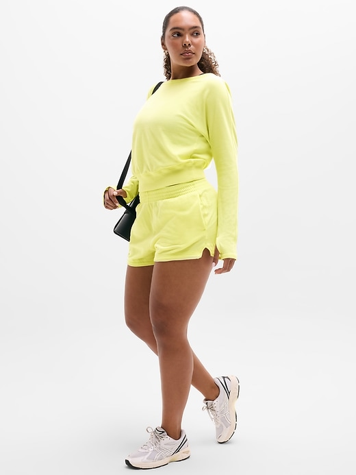 Image number 5 showing, Airy Cotton Terry Shortie