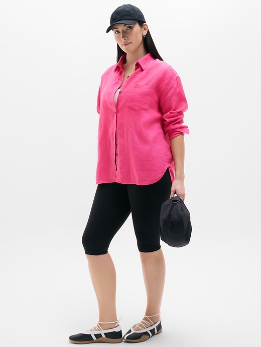 Image number 5 showing, Retreat Linen Top