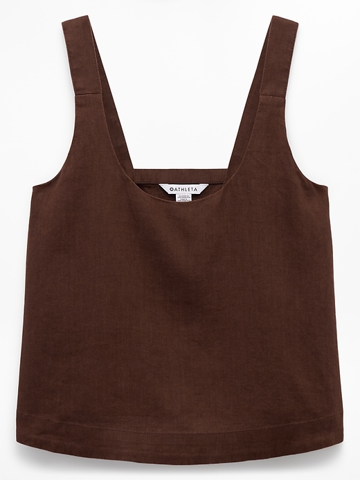 Image number 6 showing, Retreat Linen Tank