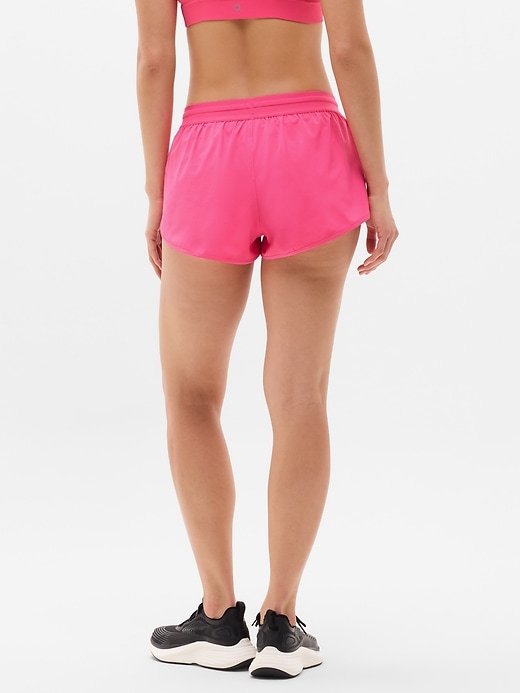 Image number 3 showing, Speedwork Mid Rise Elastic Waistband Short