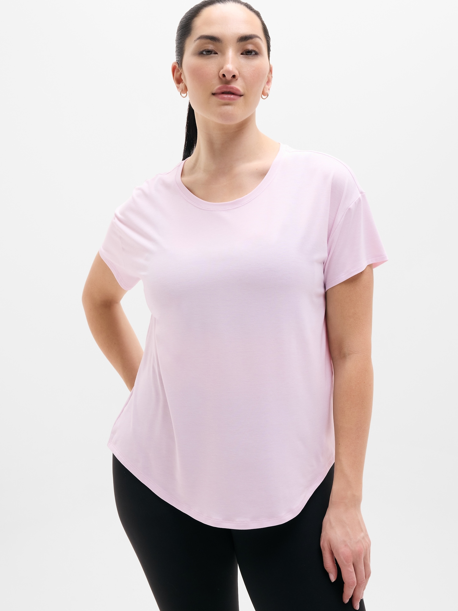 Move With Ease Tee - Pink