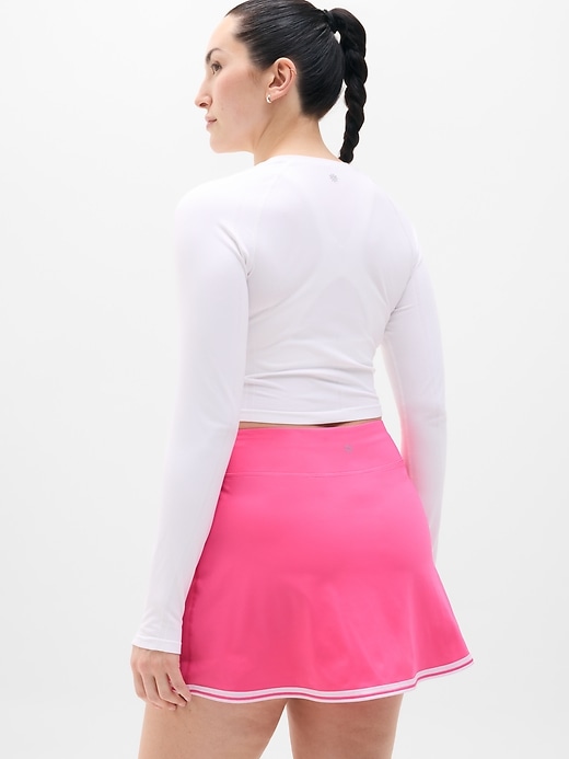 Image number 5 showing, Crosscourt High Rise Tipped 14" Skort