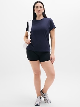 Favorite Cotton Classic Tee - Blue - image 2