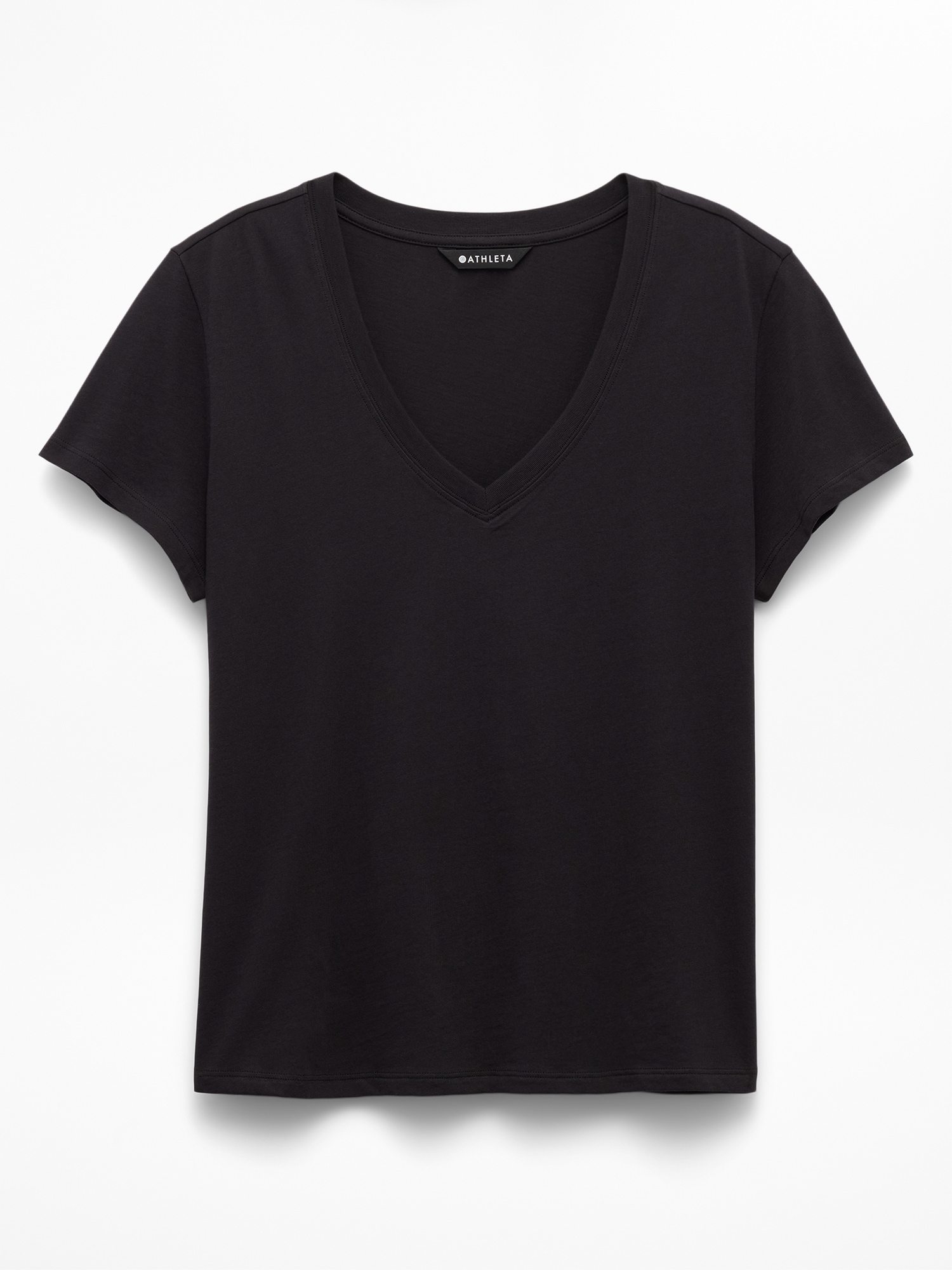 Favorite Cotton V-Neck Tee