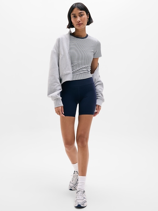 Image number 2 showing, Signature Rib Crop Tee