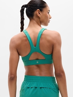 Athleta Interval Sports Bra A-C - Green (Alpine) - 413272532
