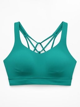 Athleta Perfect Form Sports Bra A-C - Green (Alpine) - 601675122