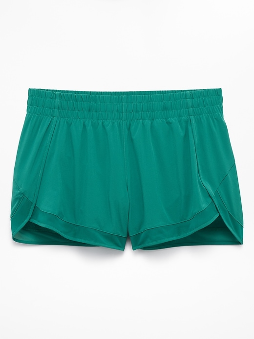 Image number 7 showing, Mesh Racer Run Mid Rise 4" Short