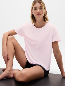 Move With Ease Tee - Pink - image 4