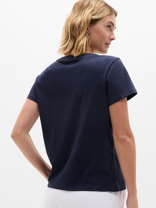 Image number 3 showing, Favorite Cotton V-Neck Tee