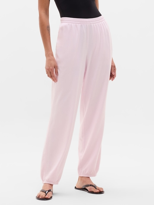 Image number 1 showing, Airy Cotton Terry Jogger