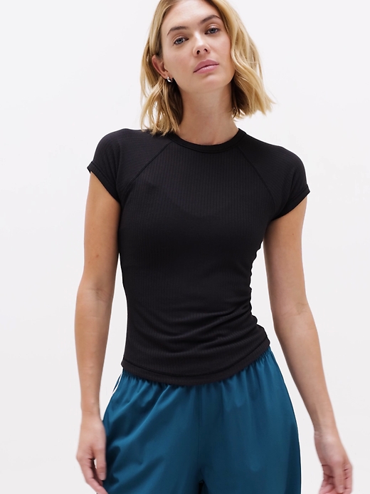 Perfect Rib Tee | Athleta
