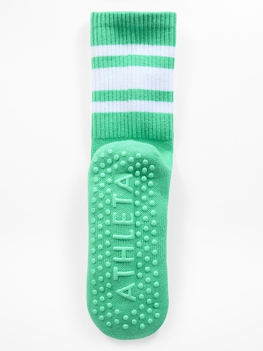 Image number 3 showing, Athleta Pilates Gripper Crew Sock