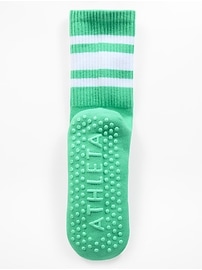 Image number 3 showing, Athleta Pilates Gripper Crew Sock