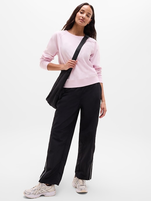 Image number 2 showing, Airy Cotton Terry Crew Sweatshirt