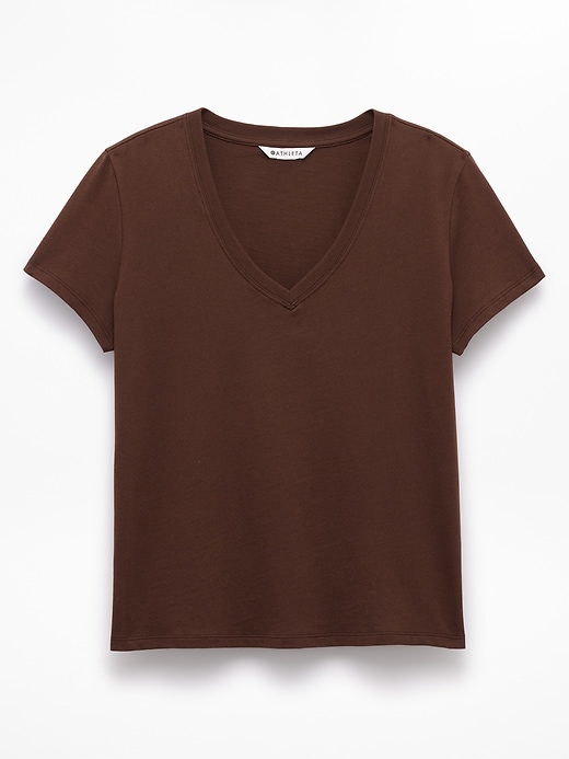 Image number 7 showing, Favorite Cotton V-Neck Tee