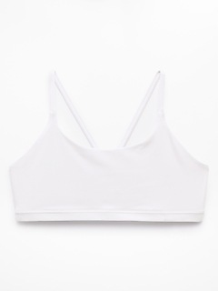 Athleta Transcend Scoop Sports Bra A-C - White (Bright White)