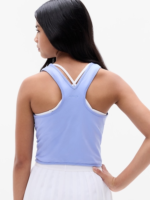Image number 3 showing, Athleta Girl Rise Above Real Soft Tank