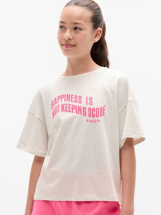 Image number 1 showing, Athleta Girl Right Moves Slouchy Tee