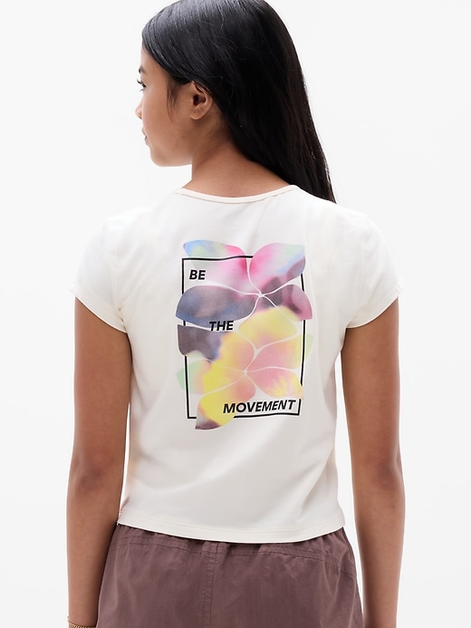 Image number 3 showing, Athleta Girl Right Moves Core Tee