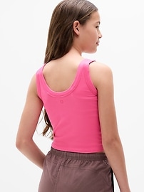 Image number 3 showing, Athleta Girl Rise Above Rib Scoop Tank