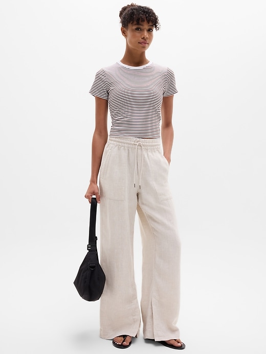 Image number 6 showing, Signature Rib Crop Tee