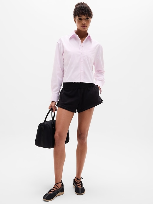 Image number 4 showing, Midday Cropped Poplin Shirt