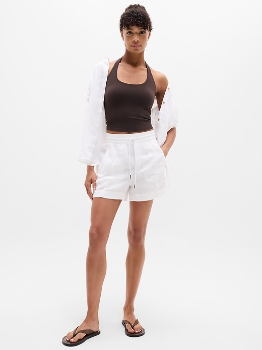 Image number 2 showing, Retreat Linen Mid Rise 4" Short