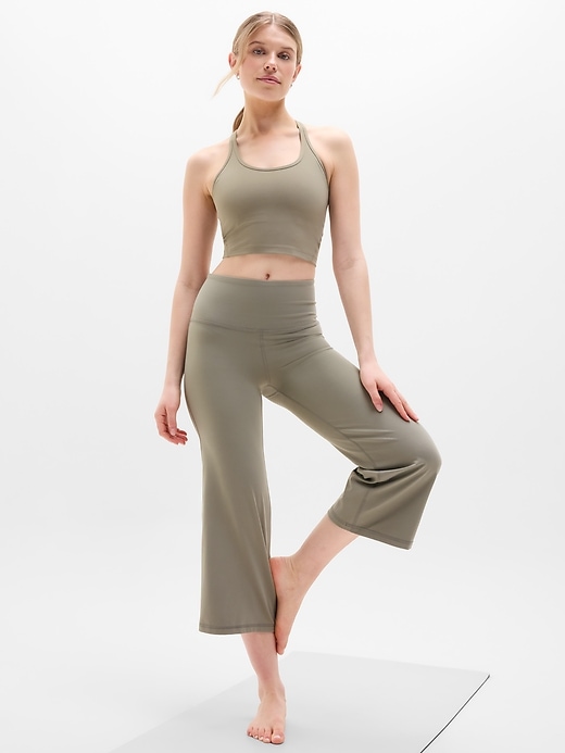 Image number 2 showing, Elation High Rise Crop Flare