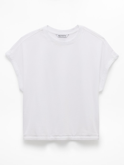 Image number 7 showing, Airy Cotton Terry Sweatshirt Tee