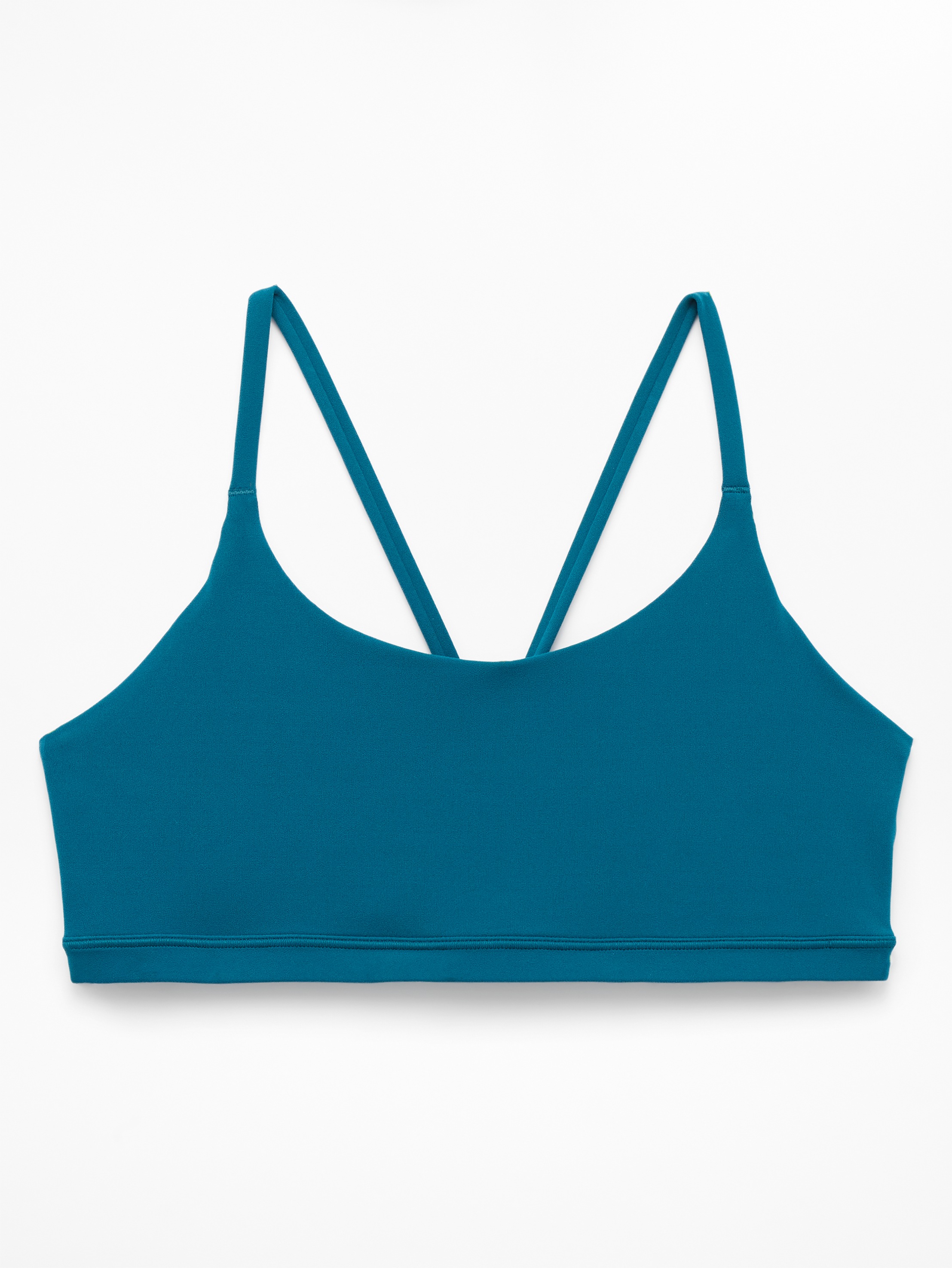 Athleta Transcend Scoop Sports Bra A-C - Green (Coastal Teal)