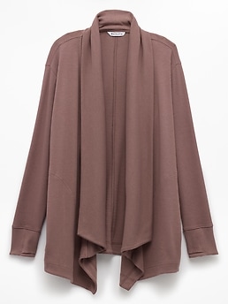 Athleta Pranayama Restore Wrap - Brown (Driftwood)