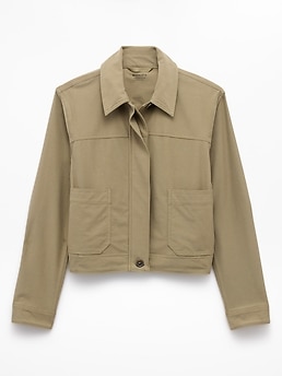 Athleta Skyline Chore Jacket - Green (Perennial Olive)