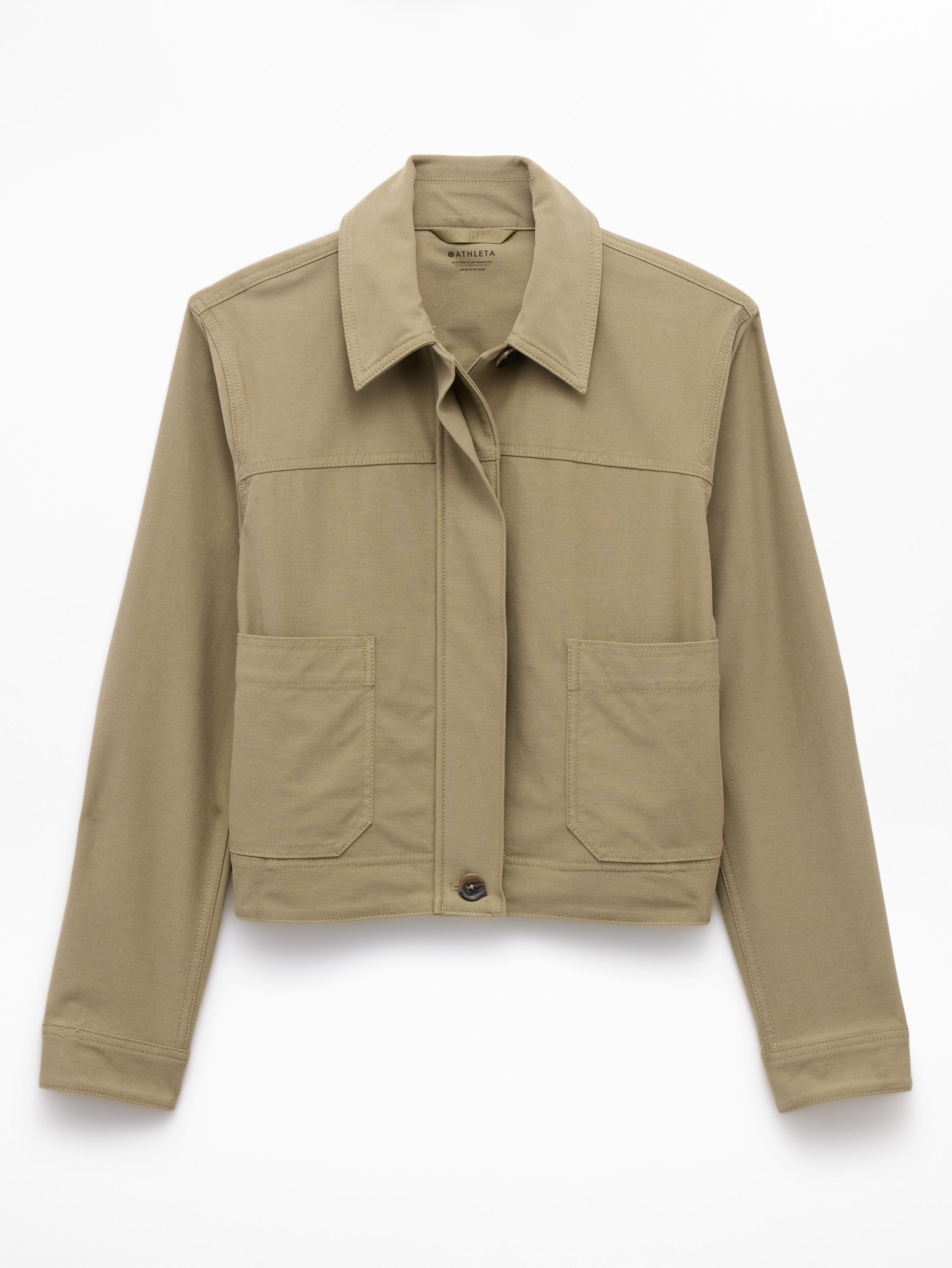 Athleta Skyline Chore Jacket - Green (Perennial Olive)