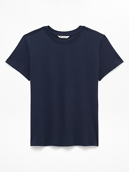 Athleta Favorite Cotton Classic Tee - Blue (Navy)