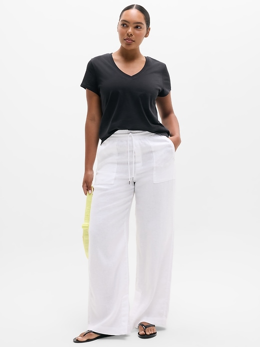 Image number 5 showing, Favorite Cotton V-Neck Tee