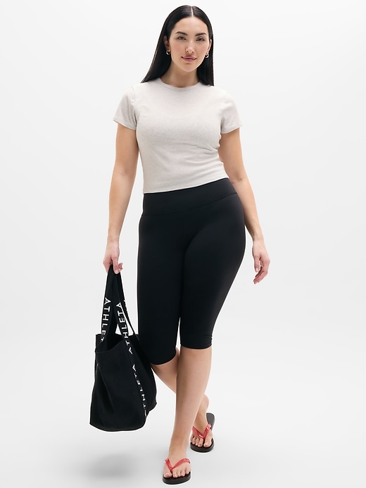 Image number 2 showing, Signature Rib Crop Tee